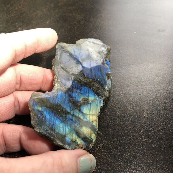 Amazonite, Labradorite, & Aragonite Crystal Stone Set Grounding, Peace, Healing - Picture 8 of 11